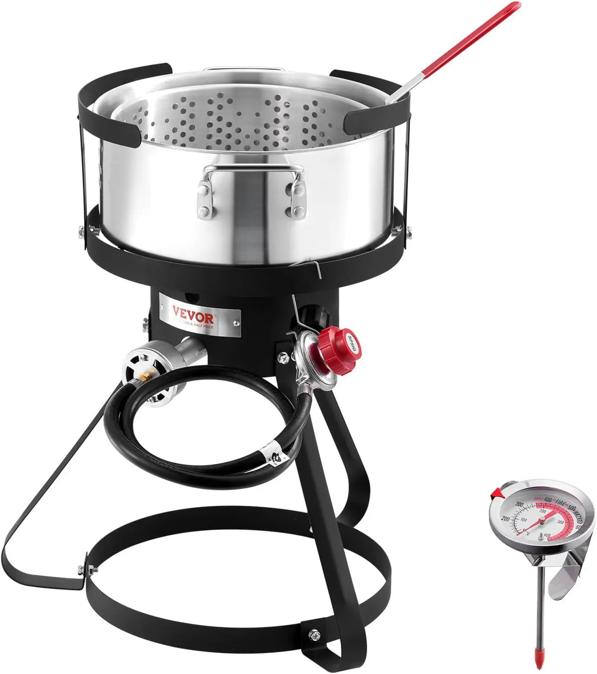 Friggitrice elettrica VEVOR - 000 BTU, 10 litri