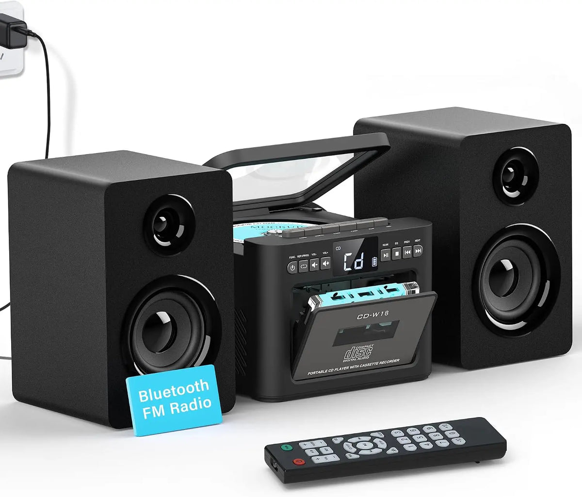 Sistema audio Greadio - con Bluetooth, con telecomando - 40 W
