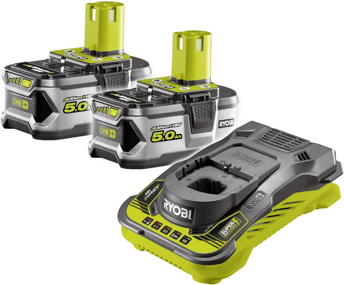 Batteria ricaricabile Ryobi - a LED - 18V, 5,0Ah