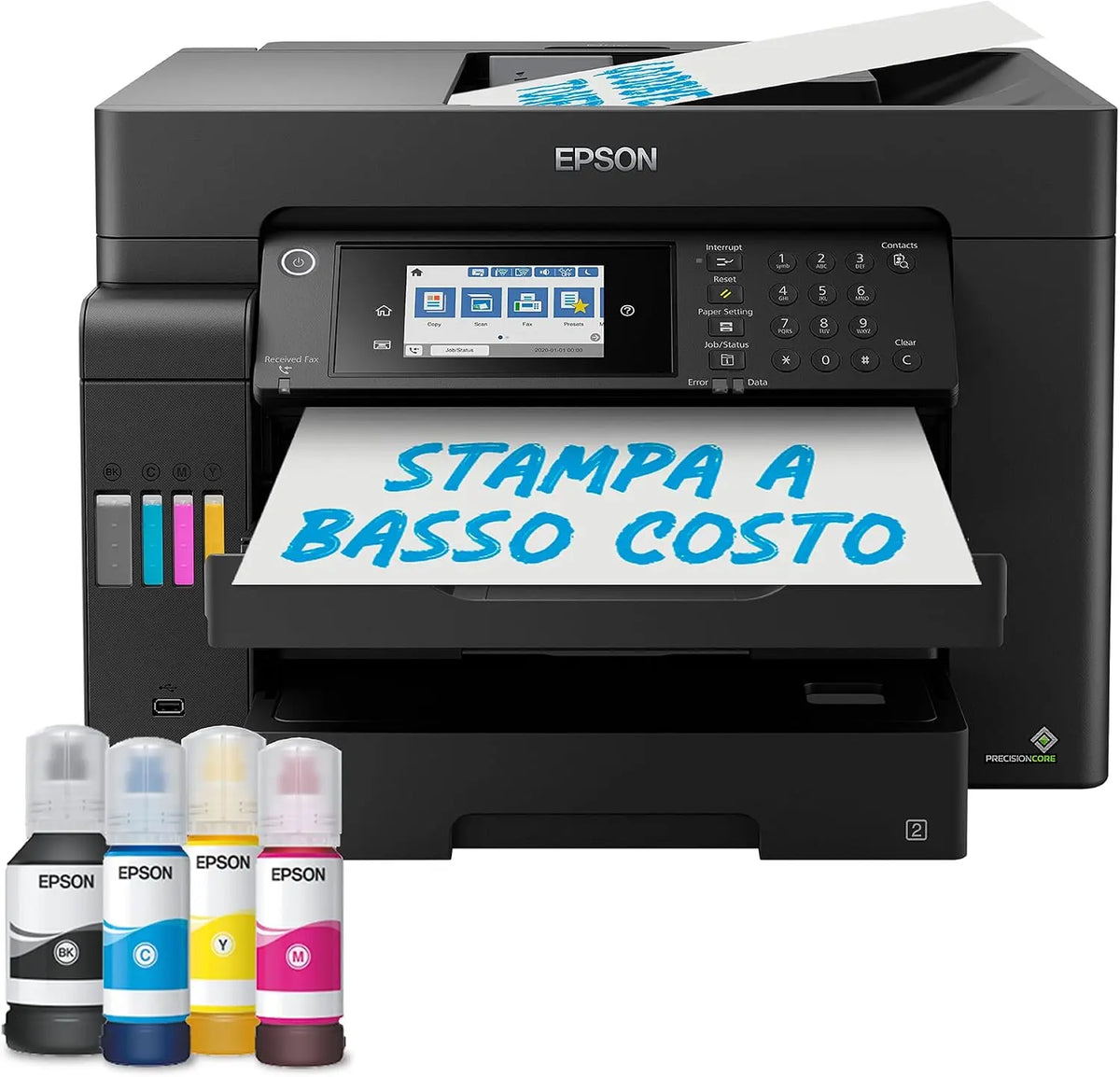 Stampante multifunzione EcoTank ET-16600 - con Wi-Fi, ricaricabile, multifunzione