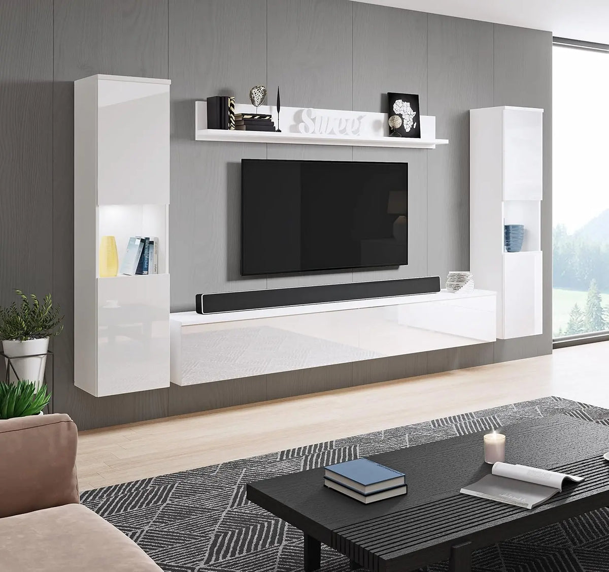 Prodotto per casa e tempo libero Parigi XL - colore Bianco - a LED, portatile