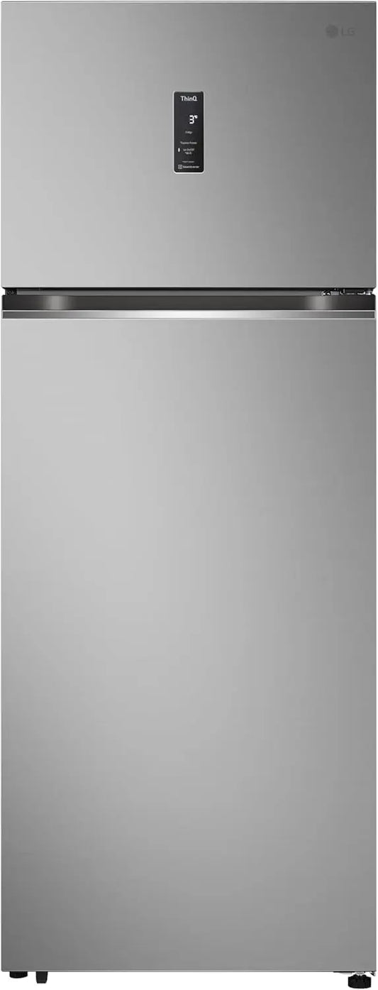 Frigorifero LG GTBV44PYBKD - colore Argento - con Wi-Fi, con display digitale, con tecnologia inverter - 461l, 70cm