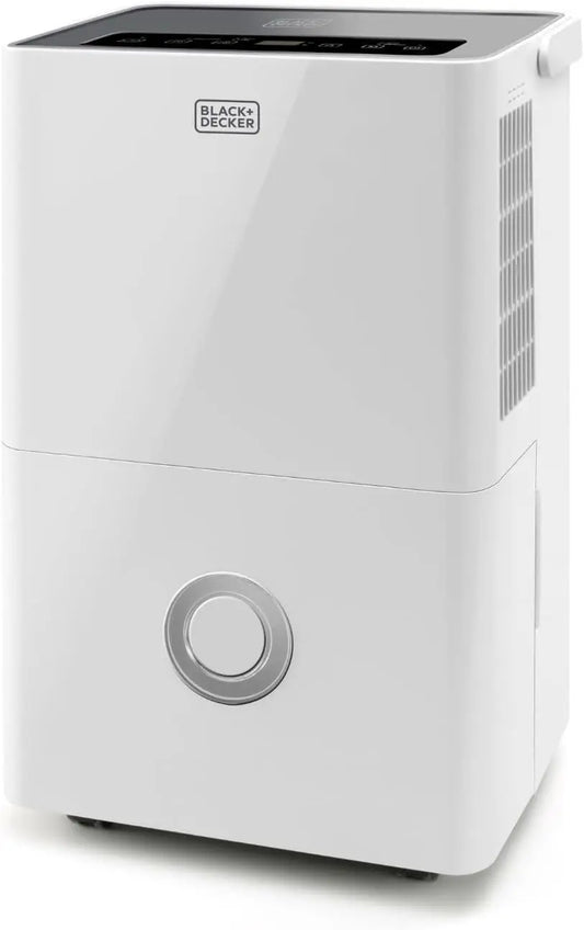 Deumidificatore BLACK+DECKER - colore Nero/Bianco - 400W, 20 L, 4 L