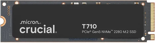 Scrivania Crucial T710 SSD - per lo studio e il lavoro quotidiano