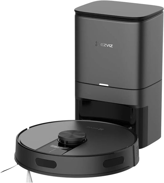 Robot aspirapolvere EZVIZ RE4 - colore Nero - con Wi-Fi, automatico, con controllo intelligente