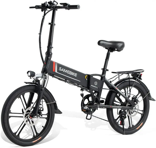 Bicicletta elettrica SAMEBIKE - pieghevole - 4AH