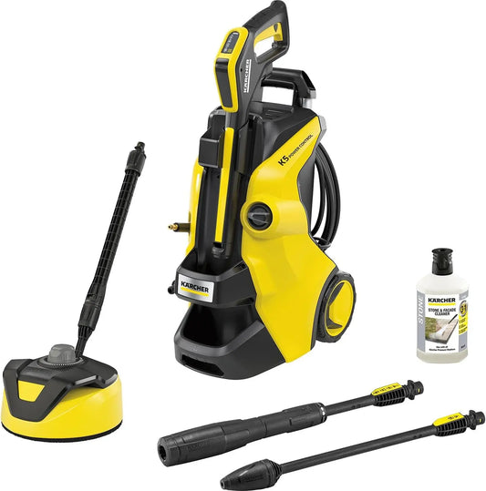 Lavapavimenti Kärcher - colore Nero/Giallo - a LED - 1800W, 145 bar