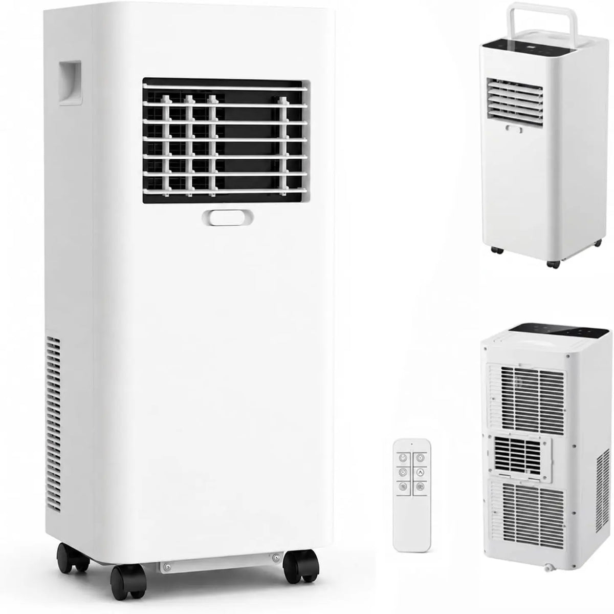 Climatizzatore portatile - con telecomando, portatile - 7000 BTU