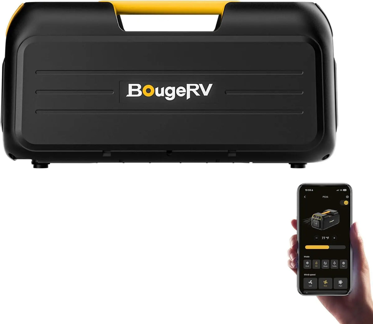 Climatizzatore portatile BougeRV - portatile - 3500BTU