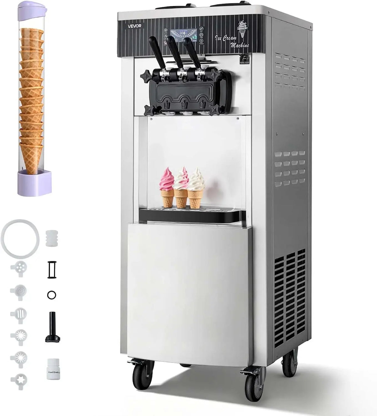 Prodotto per casa e tempo libero VEVOR - colore Argento - 2200 W, 28 L