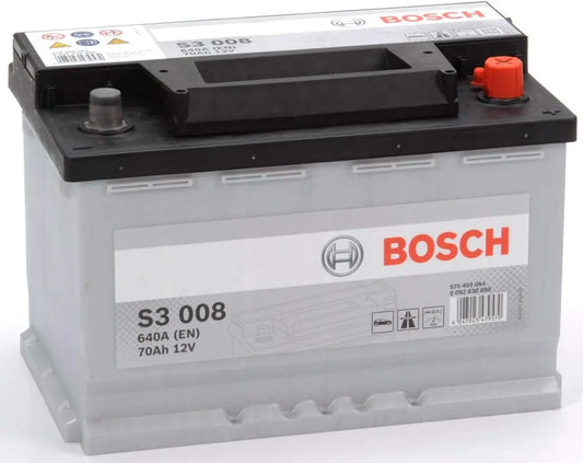 Batteria ricaricabile Bosch S3 008570409064 - 12V, 70Ah