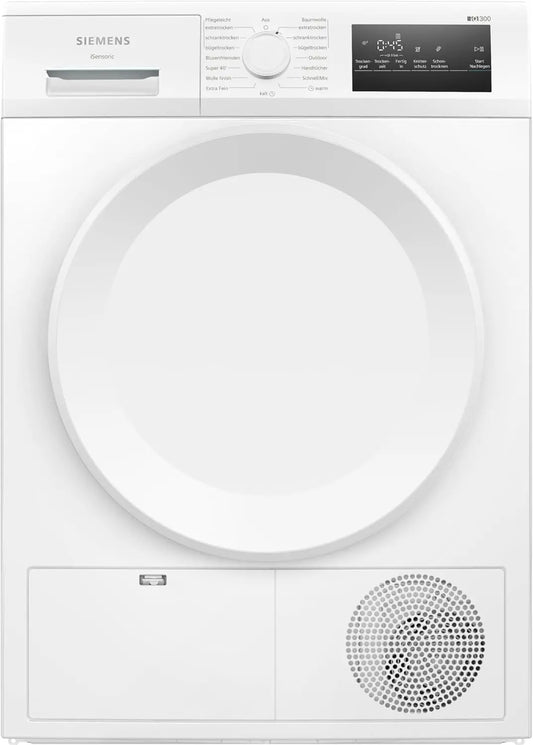 Climatizzatore split Siemens WT43H004 iQ300 - colore Bianco - con display digitale, a LED - 65 dB, 8 kg
