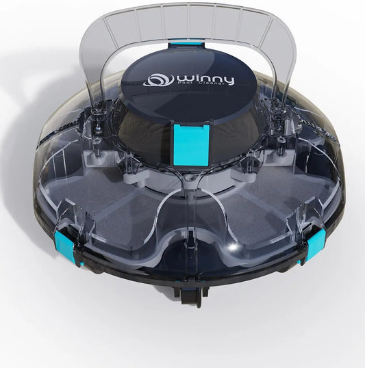 Batteria ricaricabile WINNY POOL CLEANER - colore Nero/Blu - automatico, senza fili
