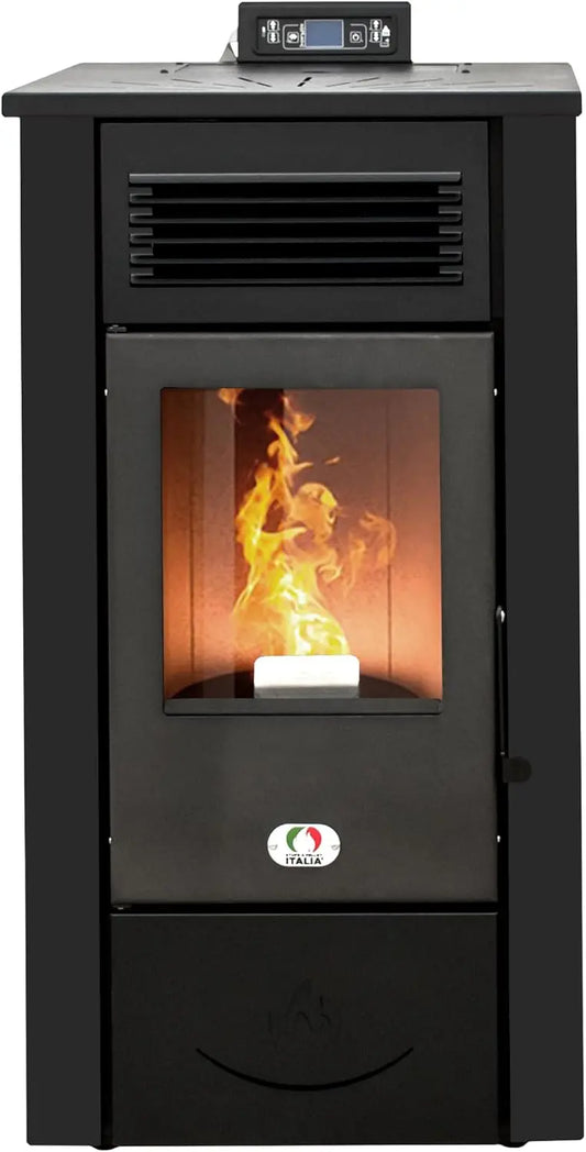 Riscaldatore elettrico STUFE - colore Nero - con Wi-Fi - 12 KW