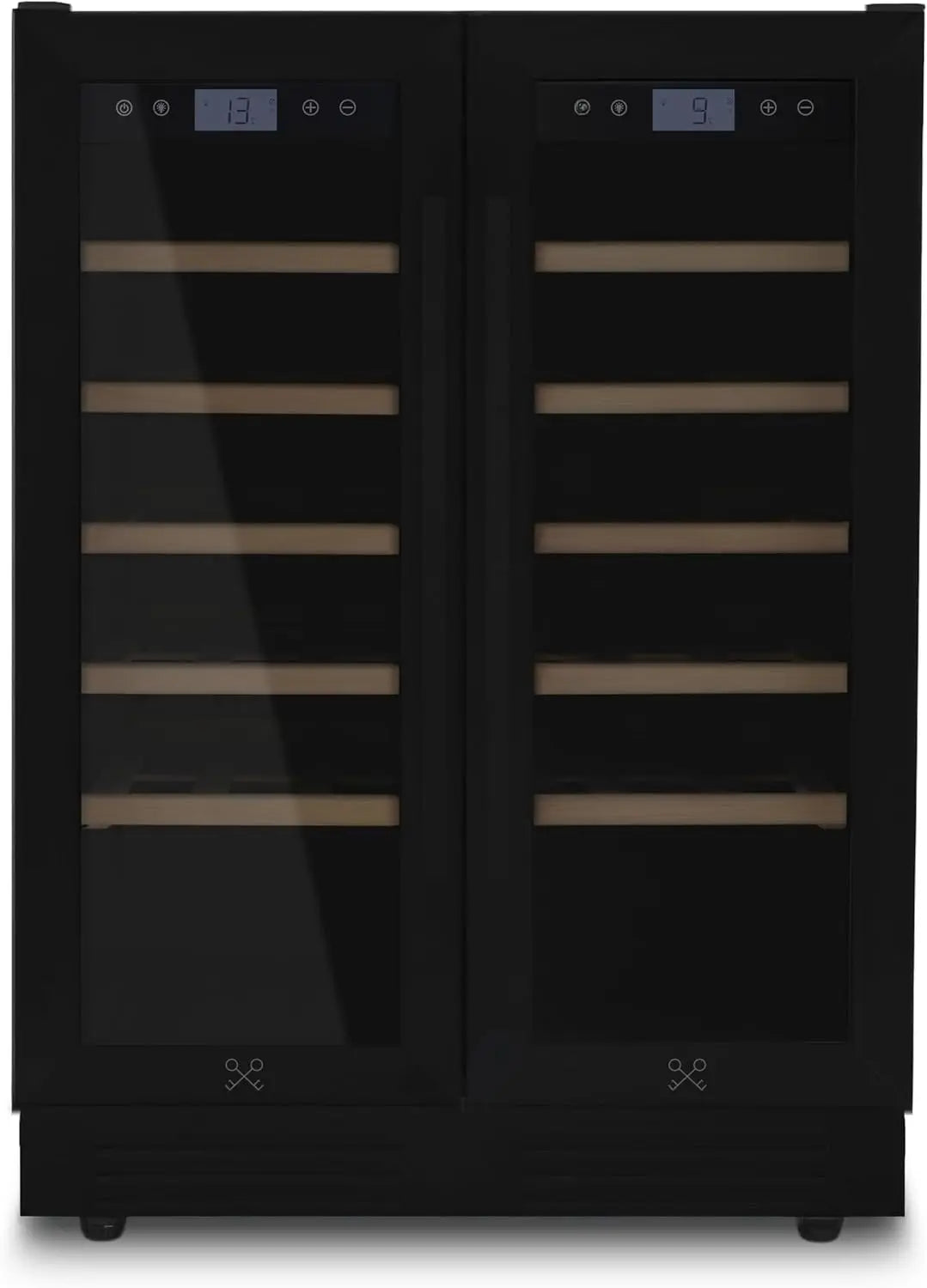 Cantinetta refrigerata LES PETITS CHAMPS - colore Nero - regolabile