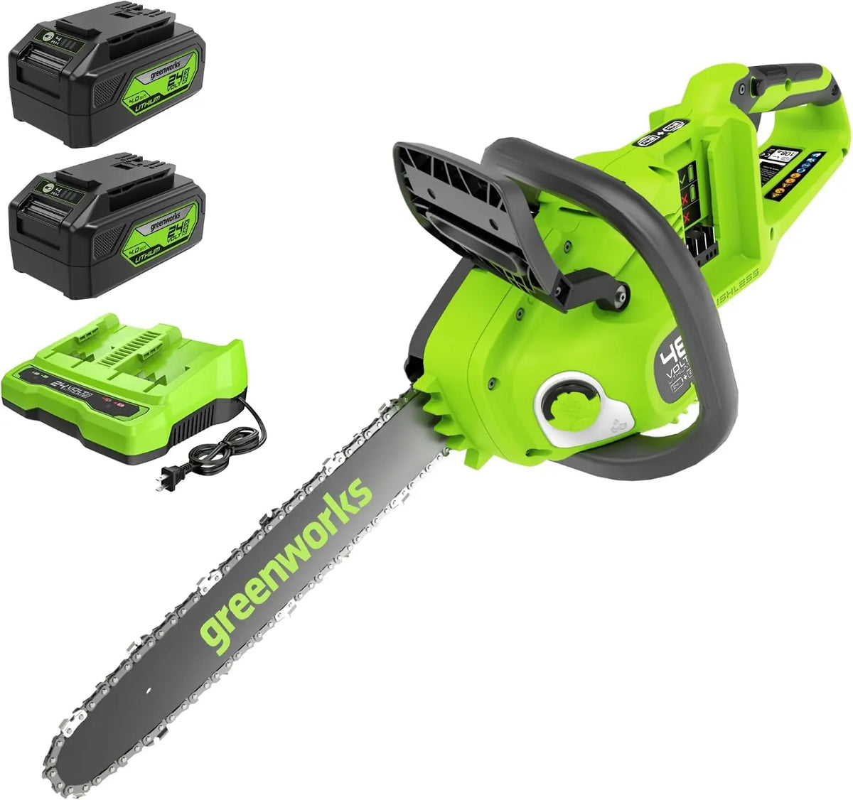 Batteria ricaricabile Greenworks 48V 24V - 48V, 24V, 4 Ah