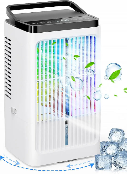 Climatizzatore portatile - colore Bianco - con timer, portatile, silenzioso