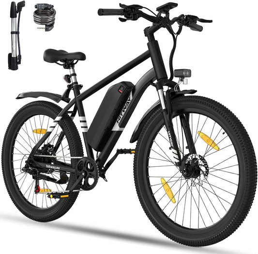 Bicicletta elettrica HITWAY - 100km