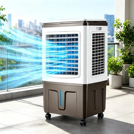 Climatizzatore portatile Raffrescatore - con telecomando, con timer, portatile - 40 Litri, 40L