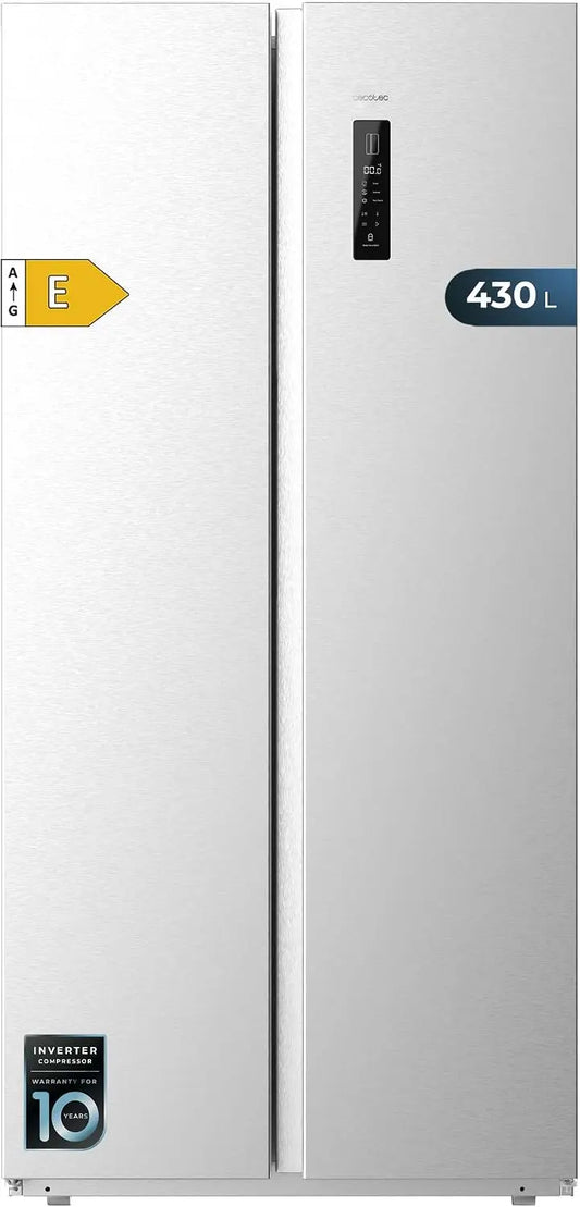 Prodotto per casa e tempo libero Cecotec - colore Argento - con tecnologia inverter - 430 L, 176 cm, 84 cm