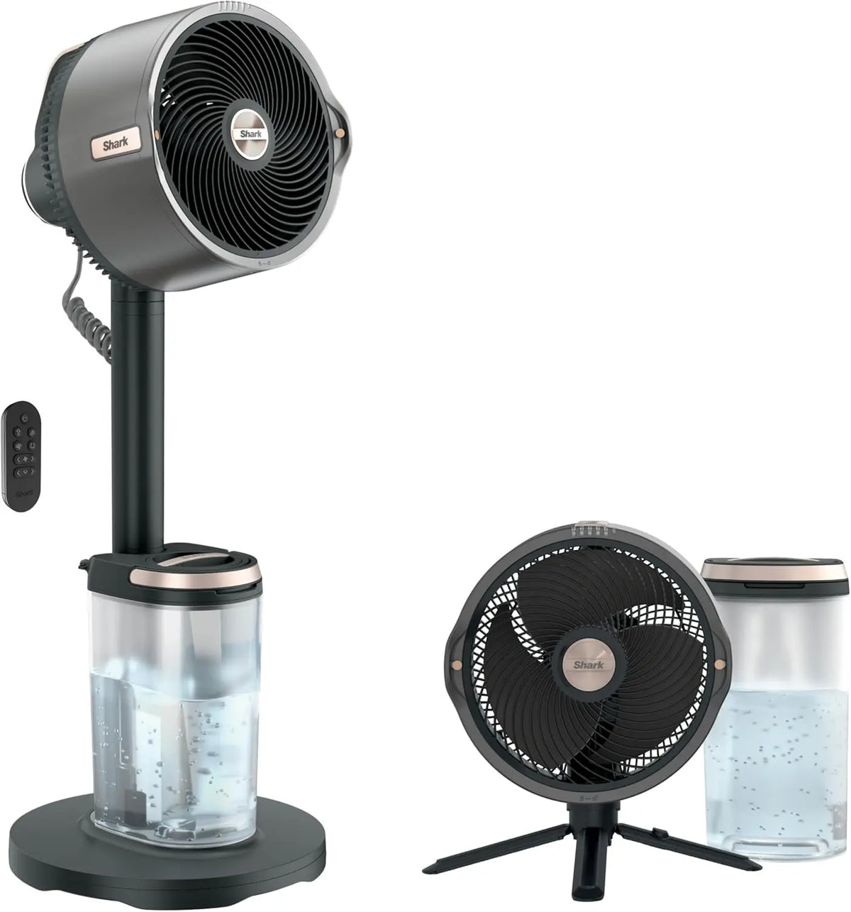 Ventilatore Shark - colore Nero/Grigio - senza fili