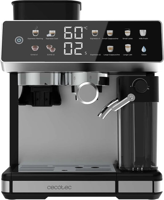 Macchina da caffè Cecotec - con display digitale - 1350W, 2.6L, 20 Bar