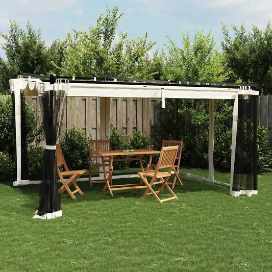 Prodotto per casa e tempo libero Gazebo - colore Bianco/Argento
