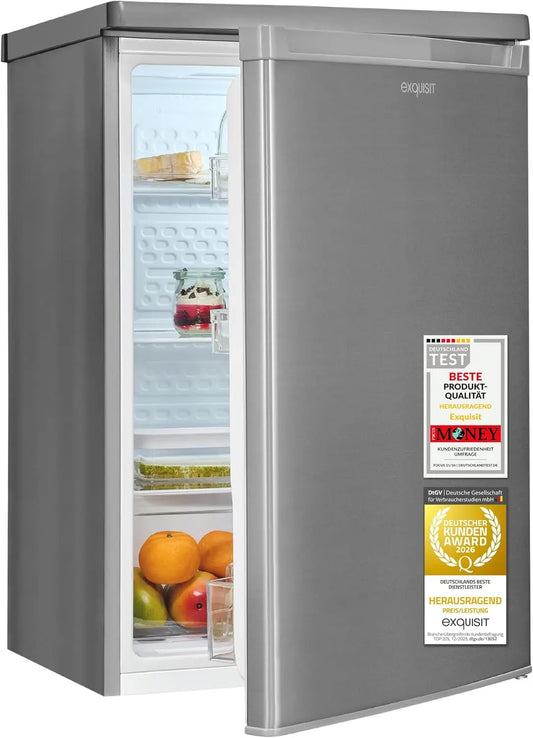 Frigorifero Exquisit - a LED, silenzioso - 126 l, 55 cm, 35 dB