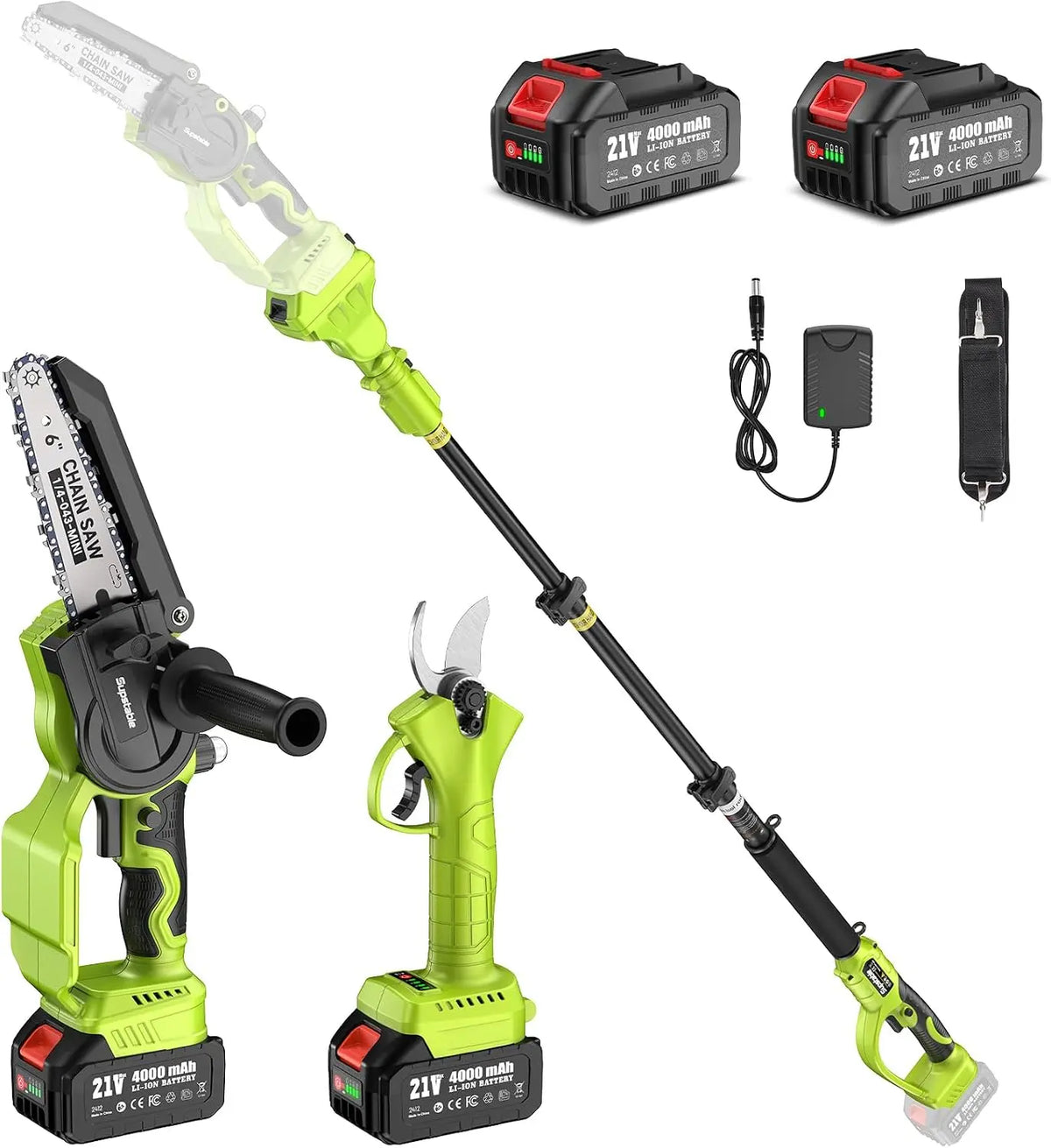 Bicicletta elettrica Supstable - multifunzione - 6 Pollici, 33 mm