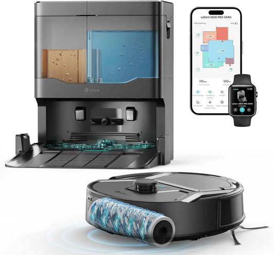 Robot aspirapolvere Lefant M210 PRO - con Wi-Fi, con controllo intelligente