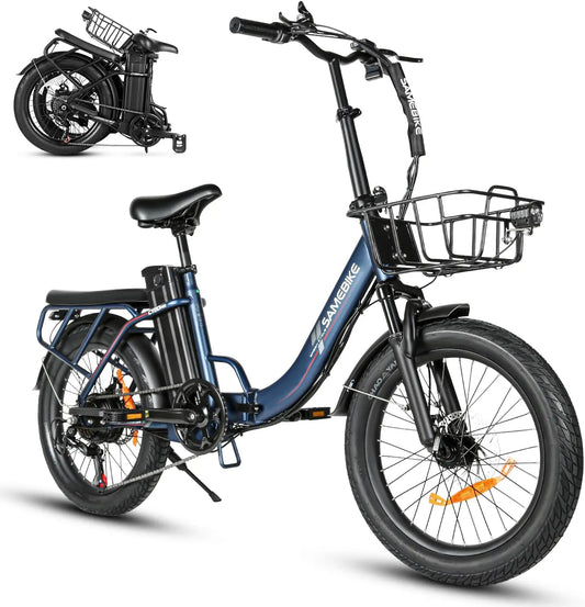 Bicicletta elettrica SAMEBIKE - pieghevole - 250W