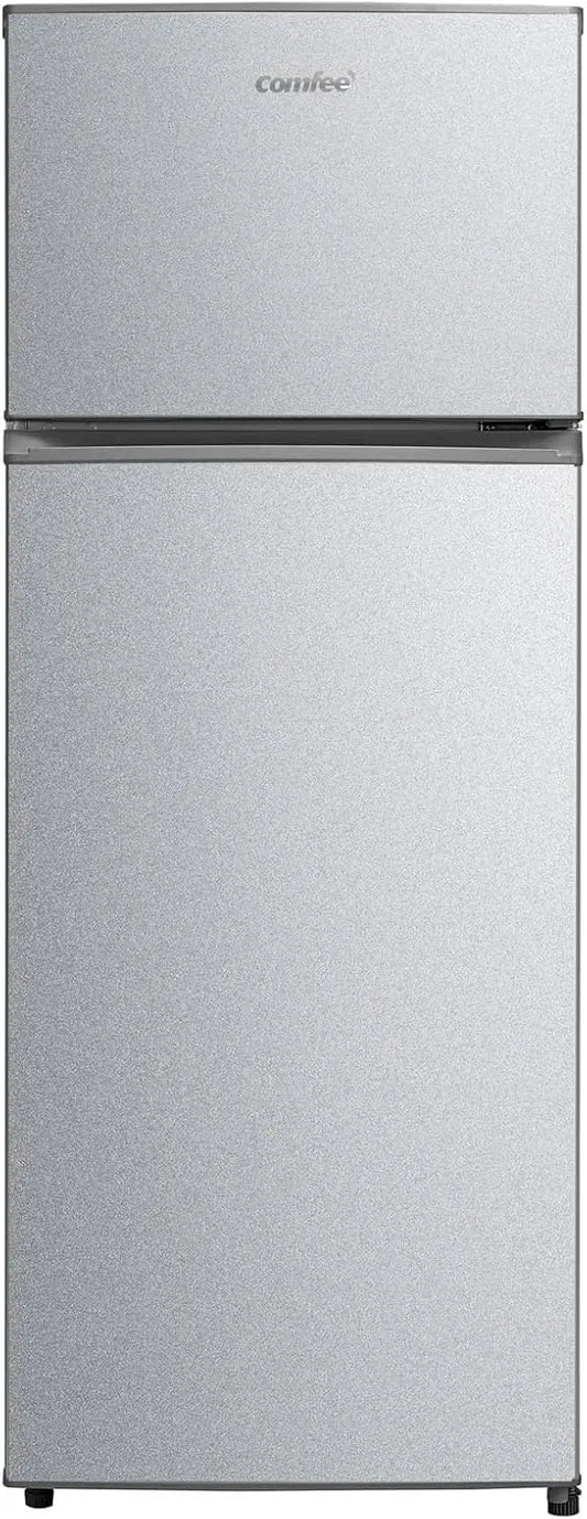 Frigorifero Comfee RCT284DS2 - colore Argento - a LED - 143 cm