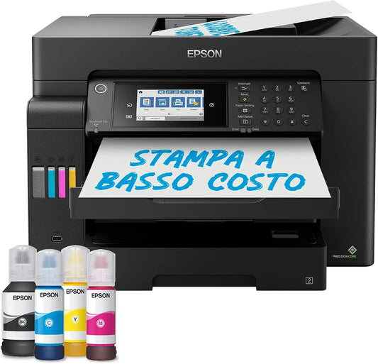 Stampante multifunzione EcoTank ET-16600 - con Wi-Fi, ricaricabile, multifunzione