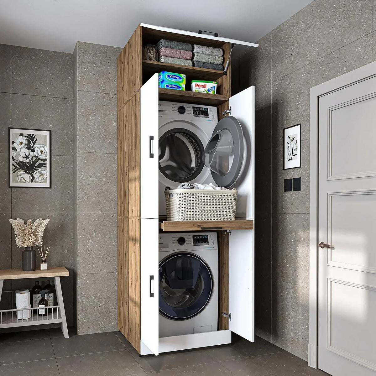 Lavatrice ROOMART - colore Bianco - portatile - 230cm