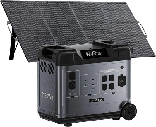 Stazione di alimentazione portatile OUKITEL P5000 - portatile - 5120Wh, 200W