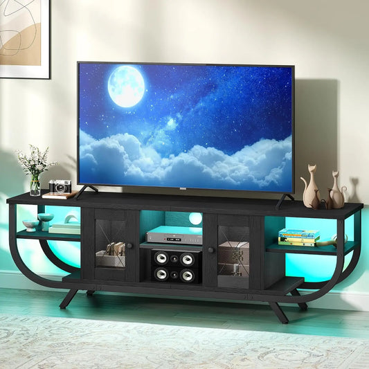 Televisore YITAHOME - colore Nero - a LED, portatile - 140cm, 55 Pollici