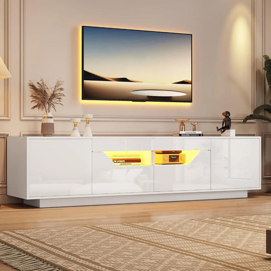 Televisore Merax - colore Bianco - a LED, portatile - 75 pollici, 180 cm